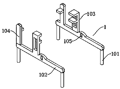 Crushing device of garbage classification system