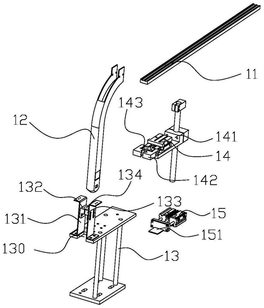 Automobile tail and automobile tail throat spraying equipment and method