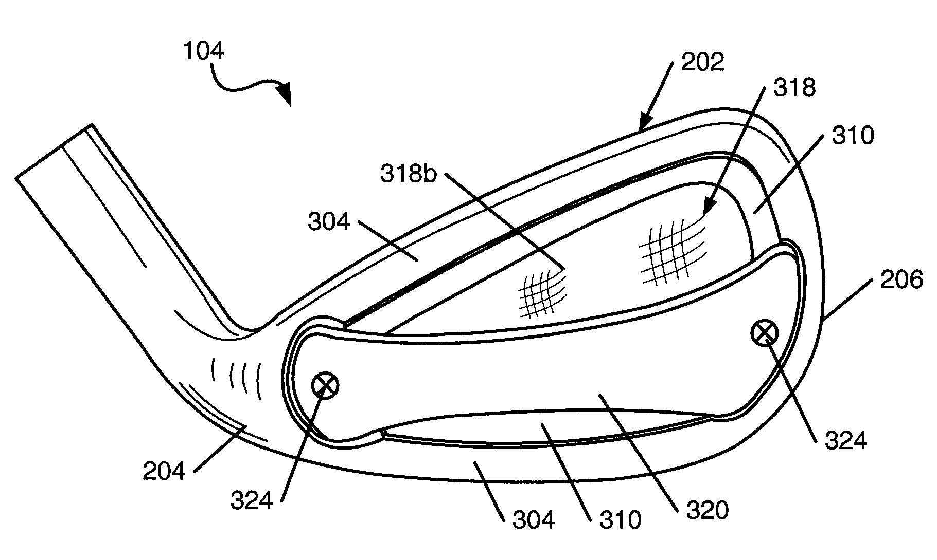 Golf clubs and golf club heads having fluid-filled bladders and/or interior chambers