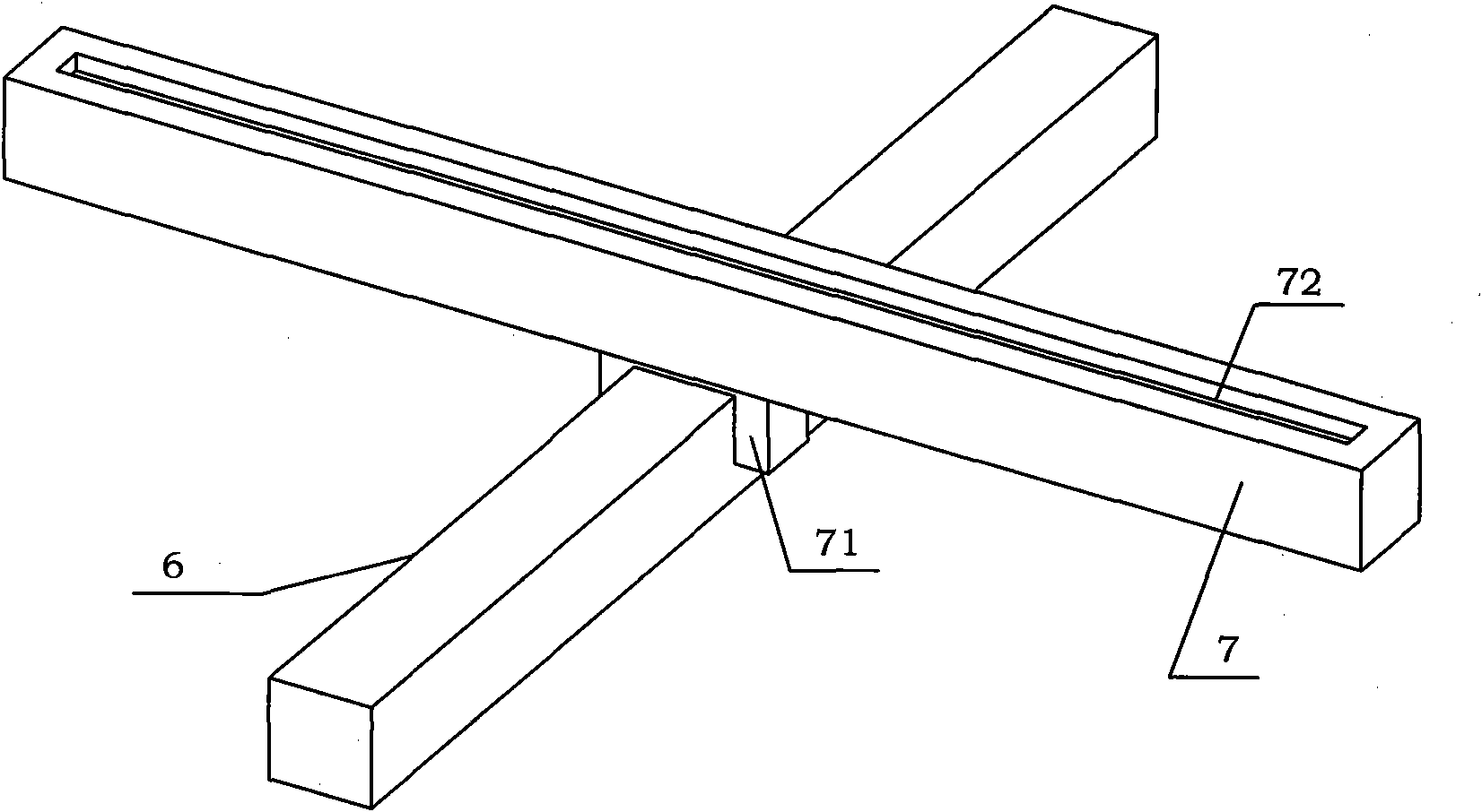Mobile assembly for pencil beam XCT (X-ray Computed Tomography) system and a method for carrying out image reconstruction and coordinate system origin calibration by using same