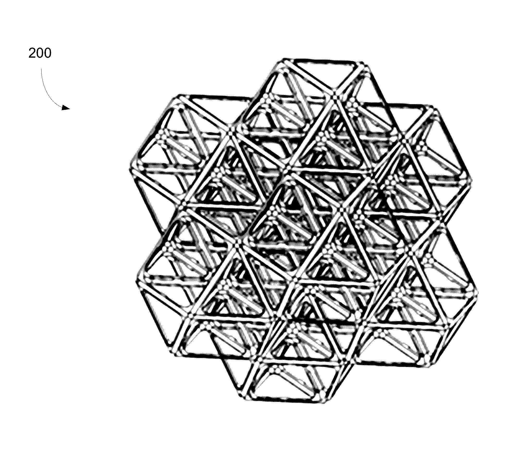 Symmetrical Continuous Multidirectional Ultra-Light Ultra-Strong Structure