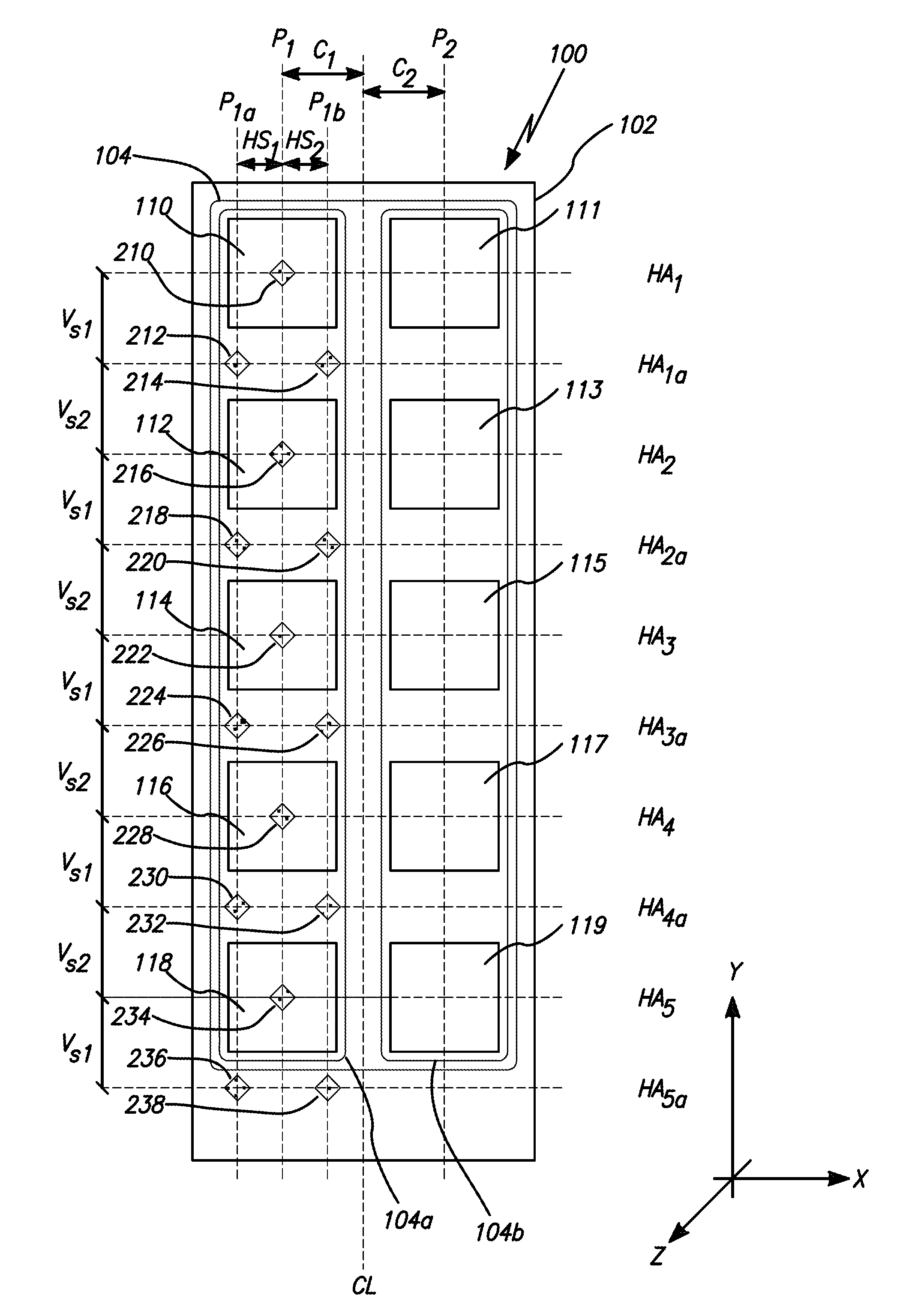 Forty-five degree dual broad band base station antenna