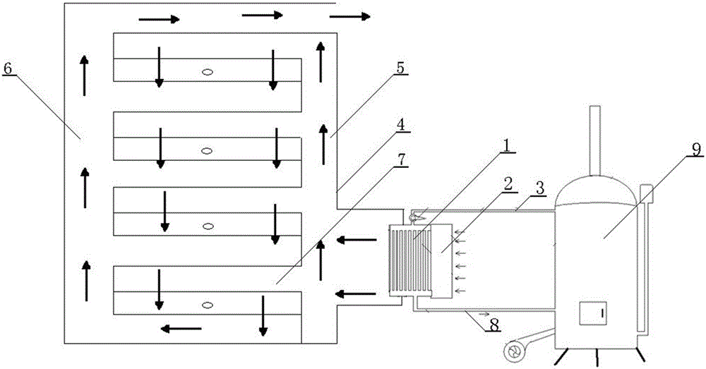 Tea drying machine