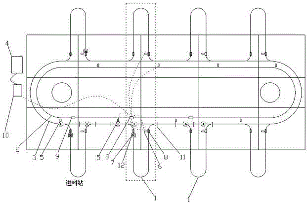A control method for an intelligent garment hanging system