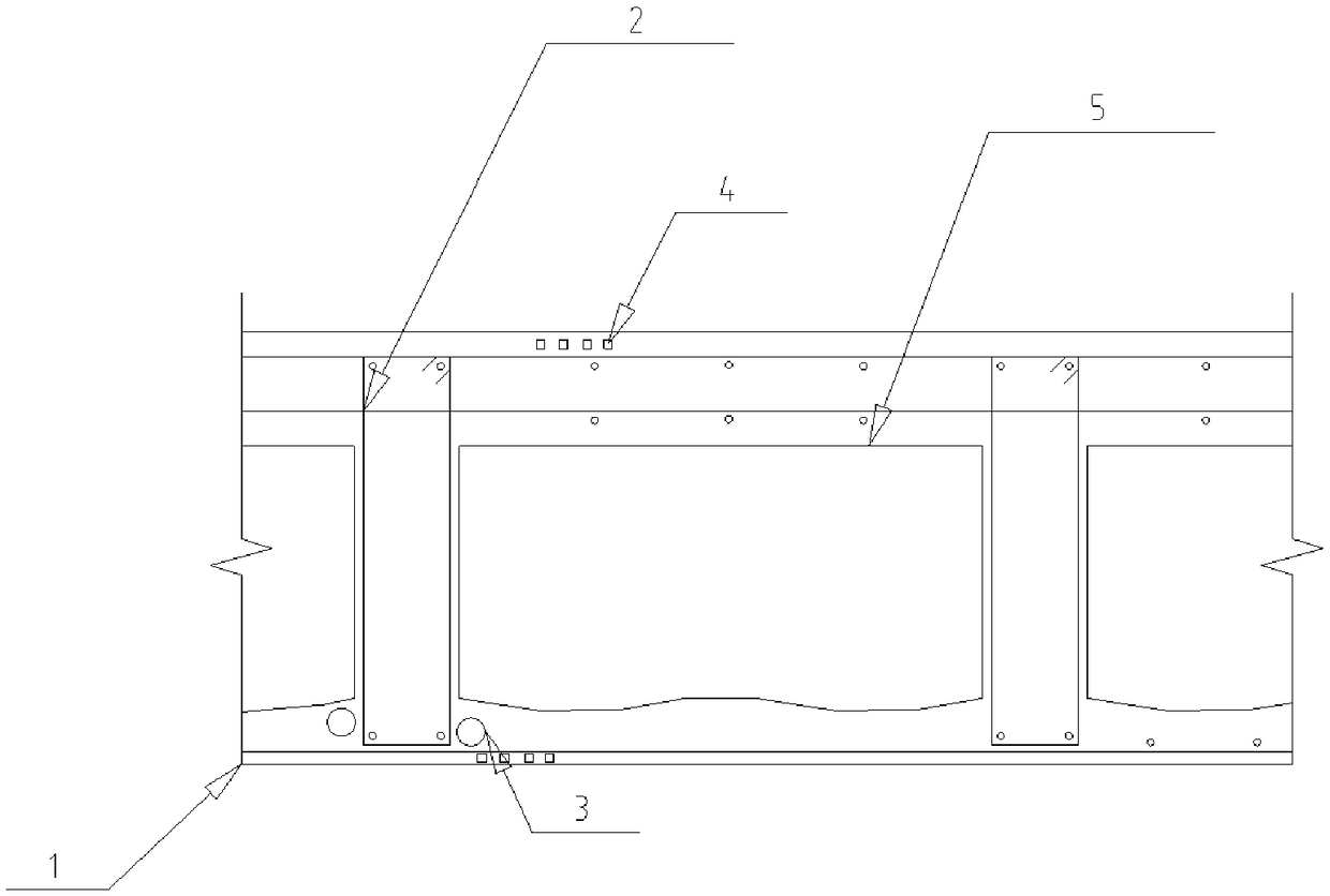 Construction technology of basement cast-in-situ hollow floor slab steel mesh box
