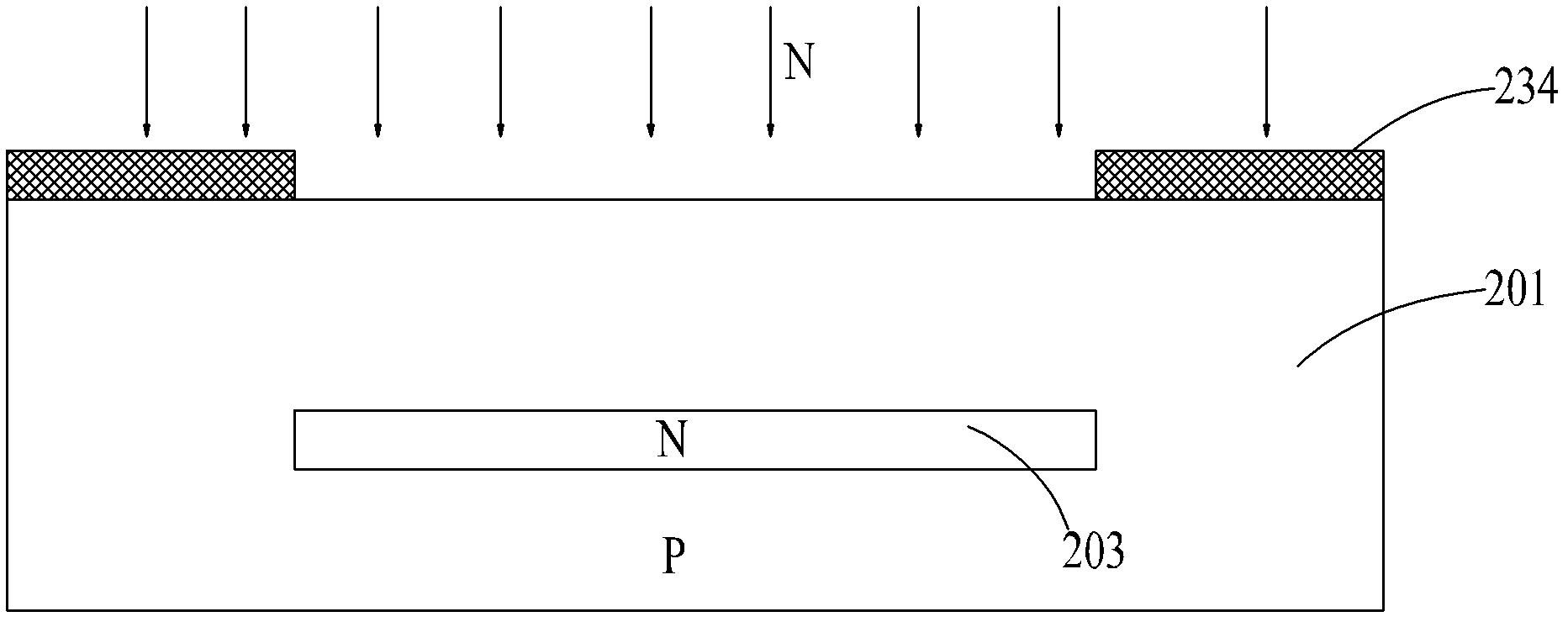 Non-volatile memory compatible with complementary metal oxide semiconductor (CMOS) logical process and preparation method for non-volatile memory