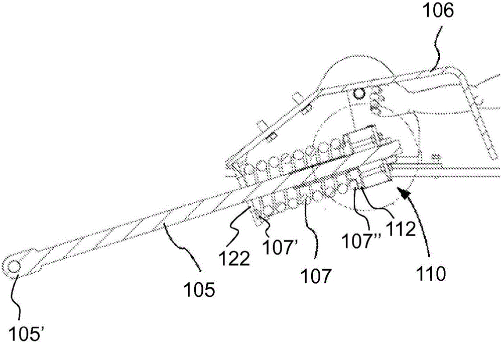 Spring tightening device, jaw crusher, processing plant of mineral material and method for compressing or decompressing spring loading tie rod in jaw crusher