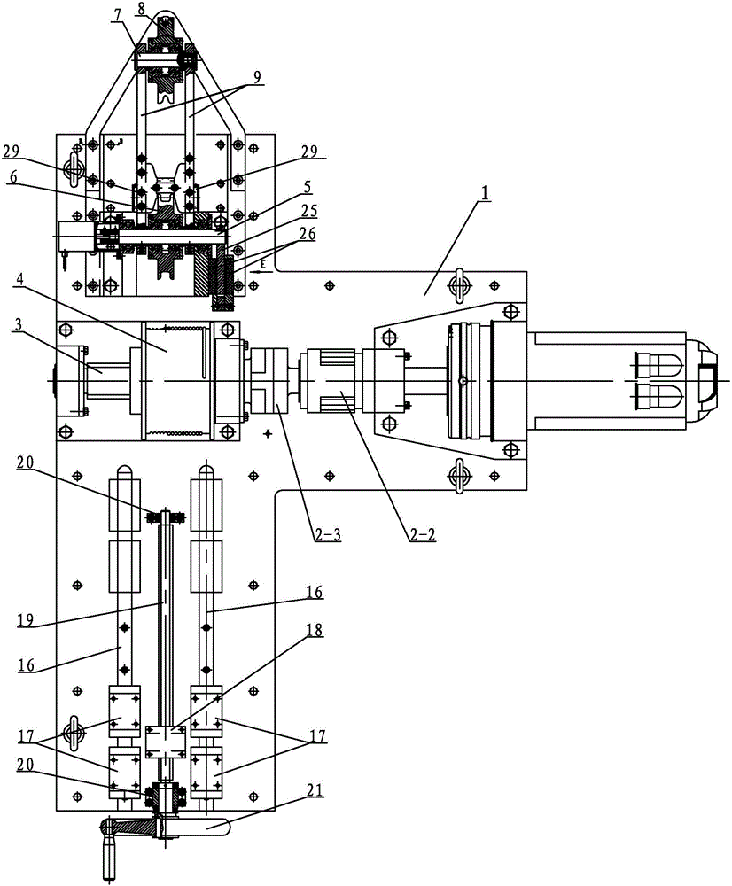 Microgravity simulation tension control mechanism with function of capable of adjusting load in a large range