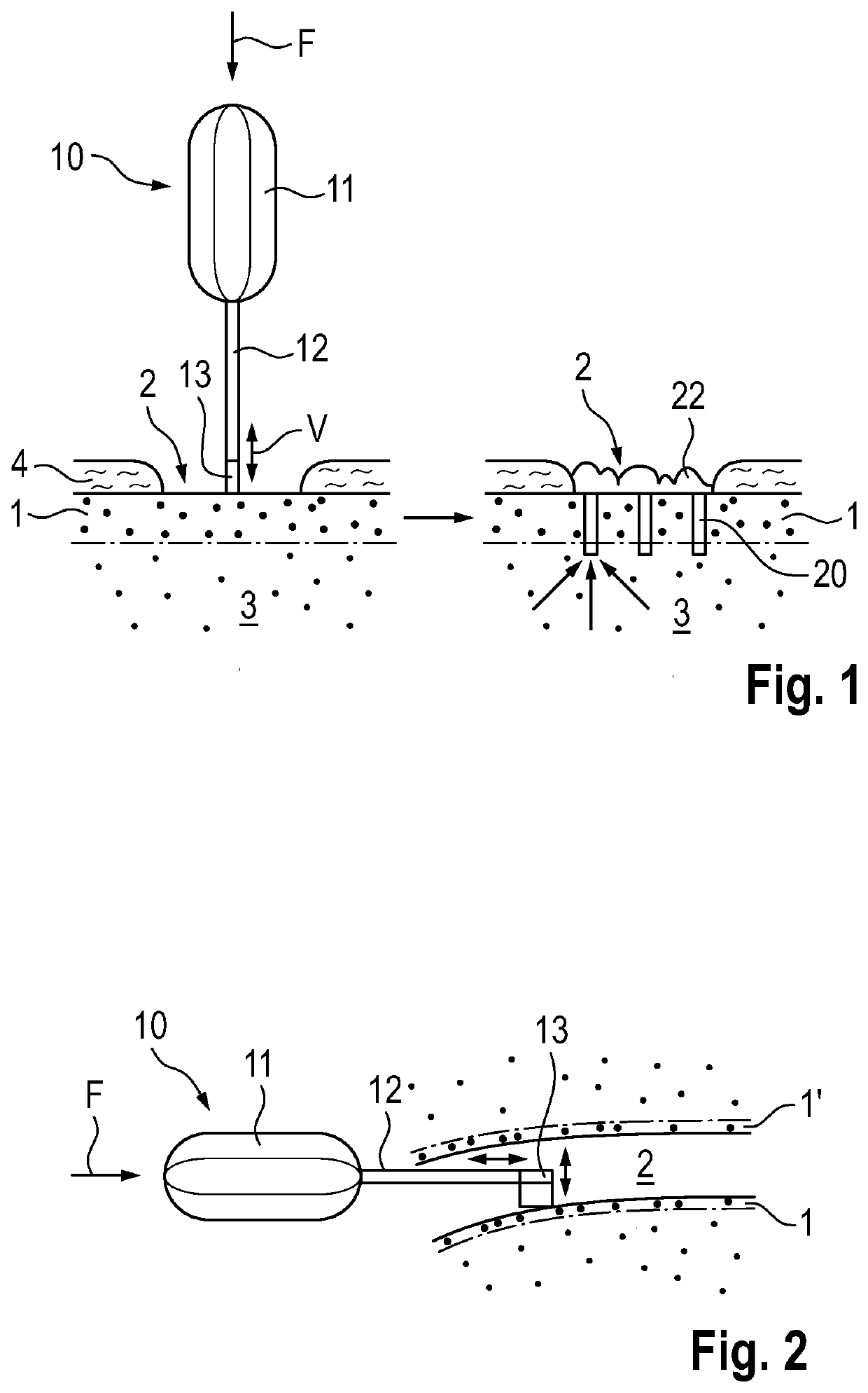Device and method for perforating a dense bone layer
