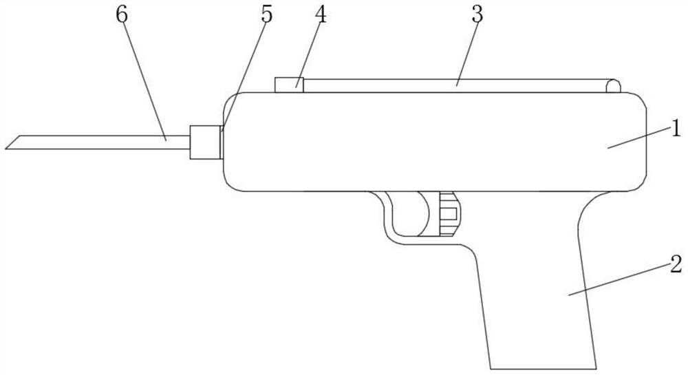 Bone marrow puncture extraction device for hematology department