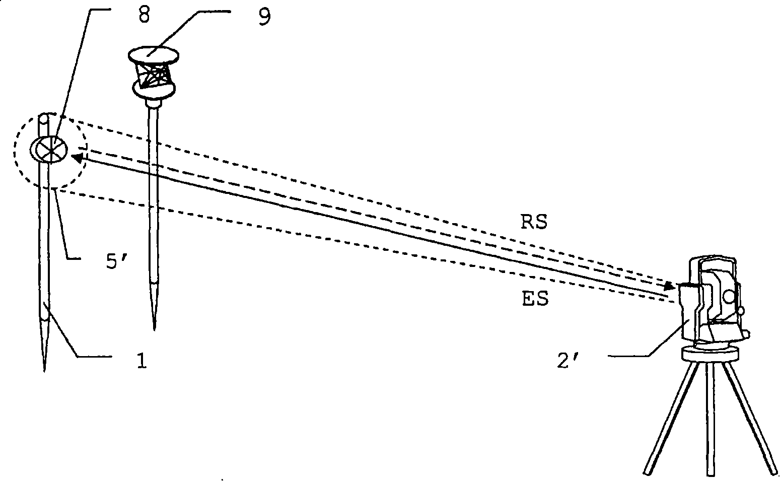 Geodetic target object and measuring system