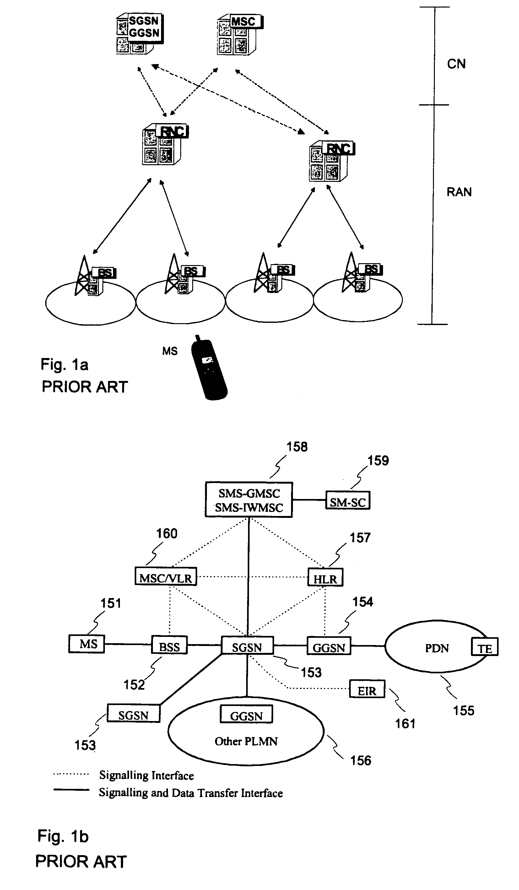 Advanced method and arrangement for transferring information in a packet radio service