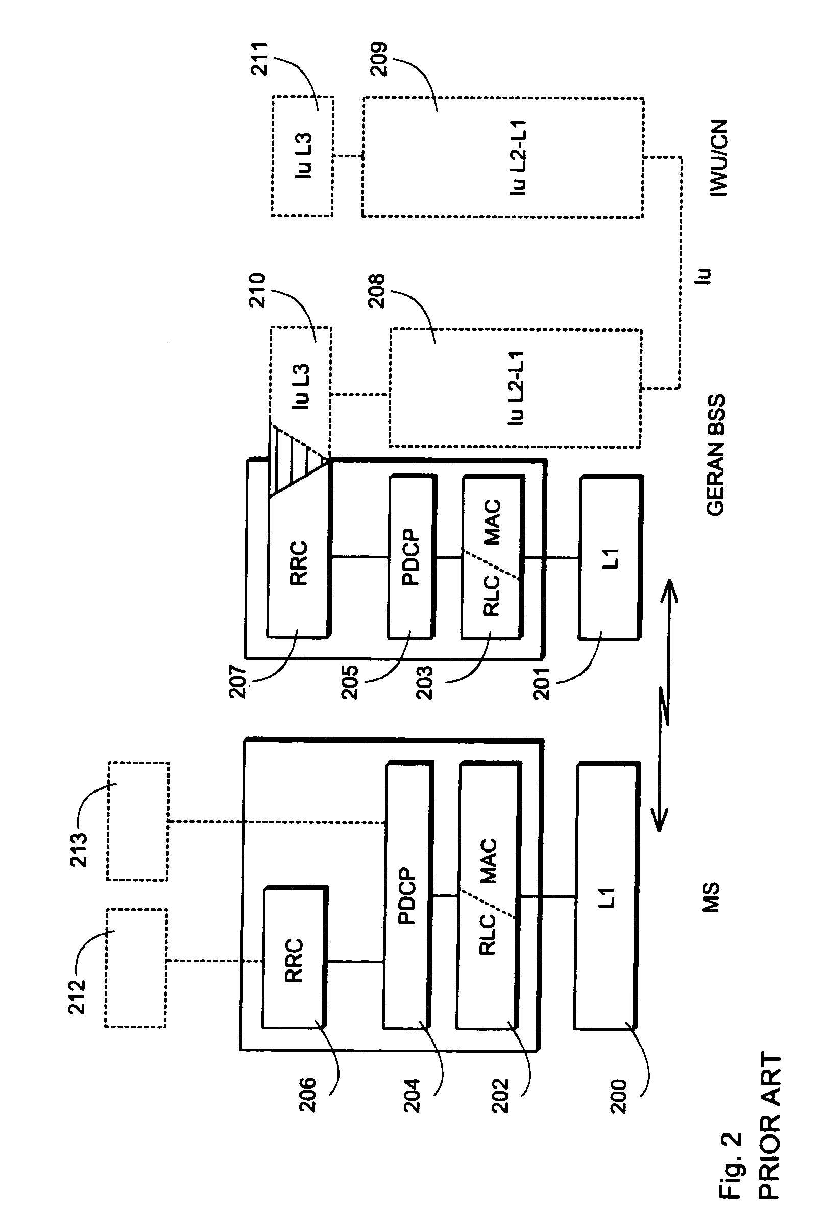 Advanced method and arrangement for transferring information in a packet radio service