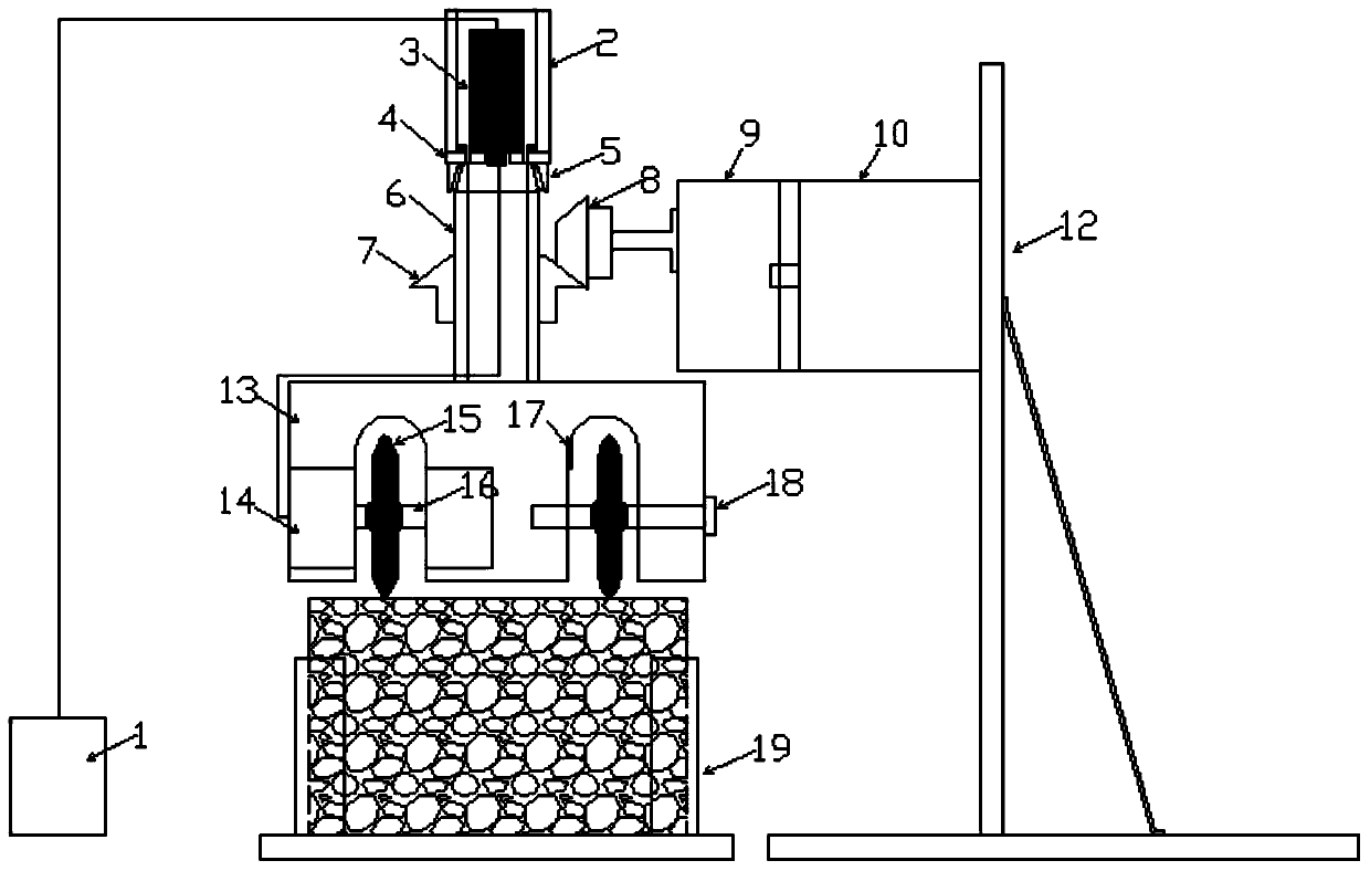 An experimental system and method for rock breaking efficiency analysis of tbm disc hob