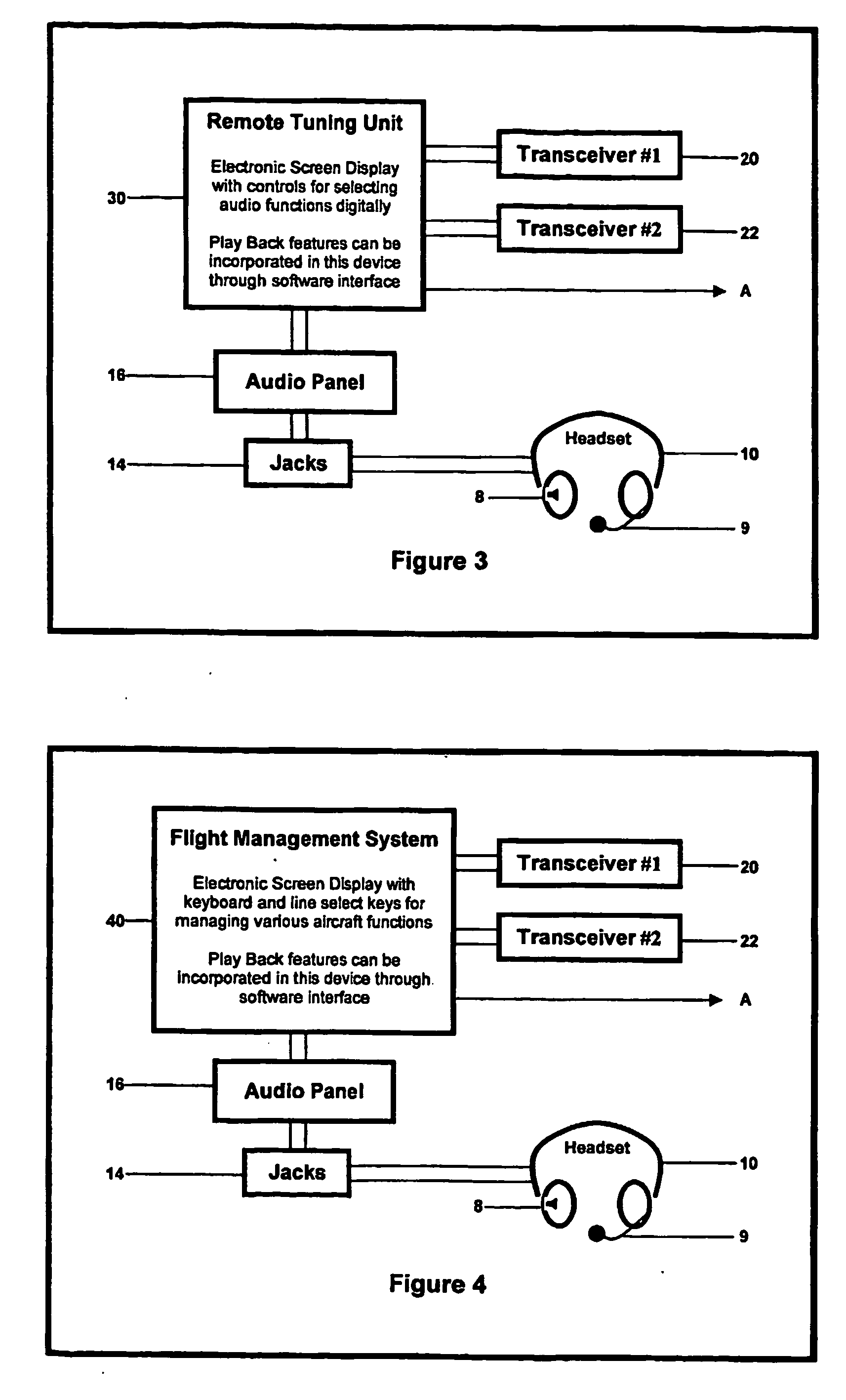 Recorded communication system for aircraft
