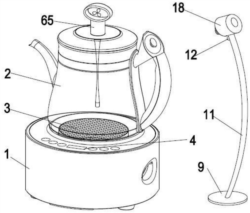 An intelligent automatic dosing medicine pot electric appliance