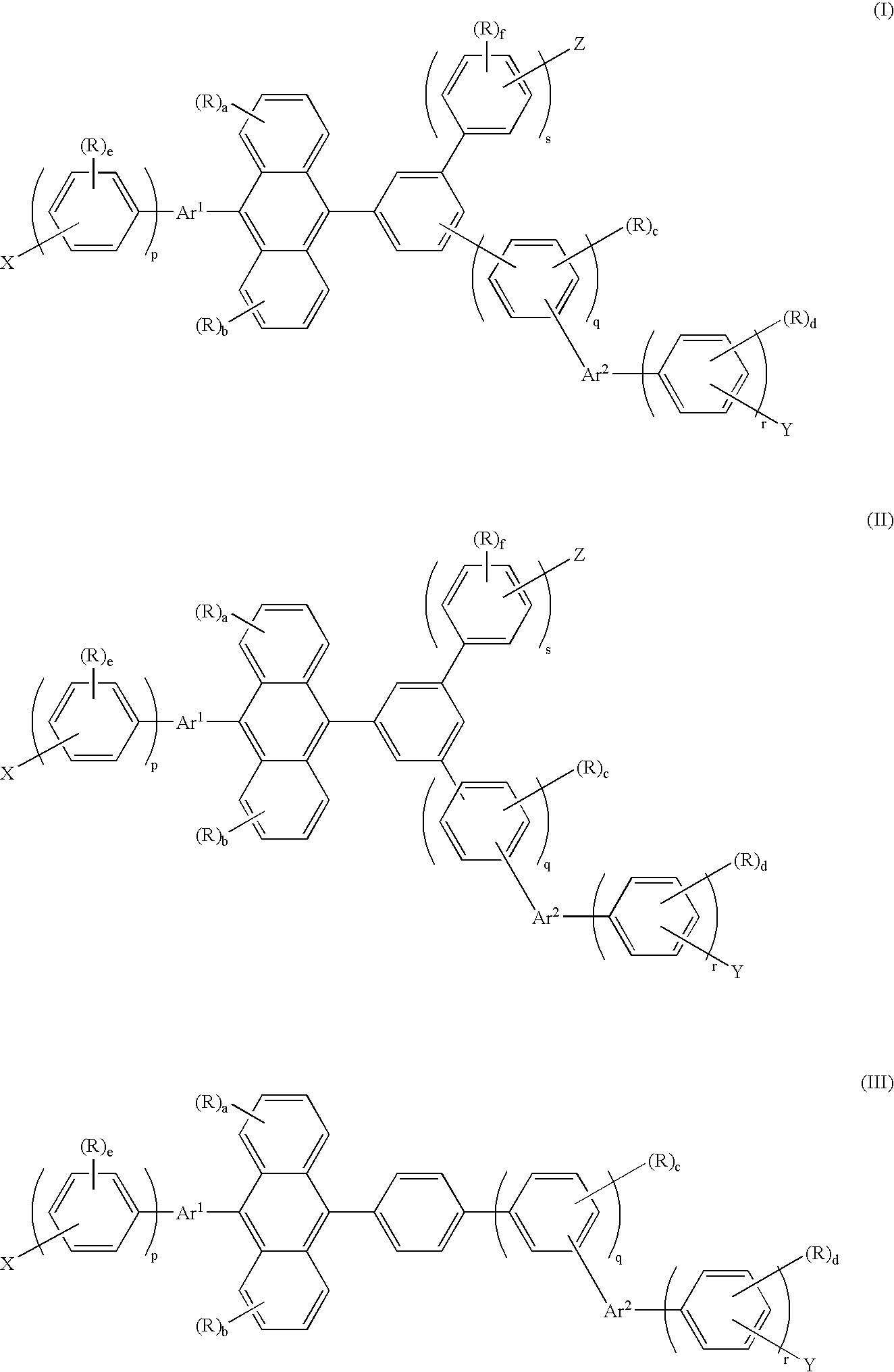 Anthrylarylene derivative, material for organic electroluminescence device and organic electroluminescence device using same