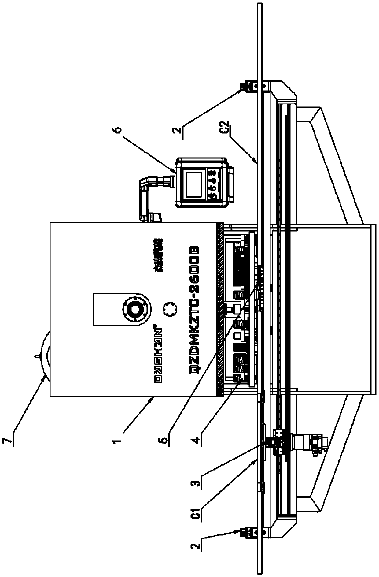 Fully-automatic door frame turret punch