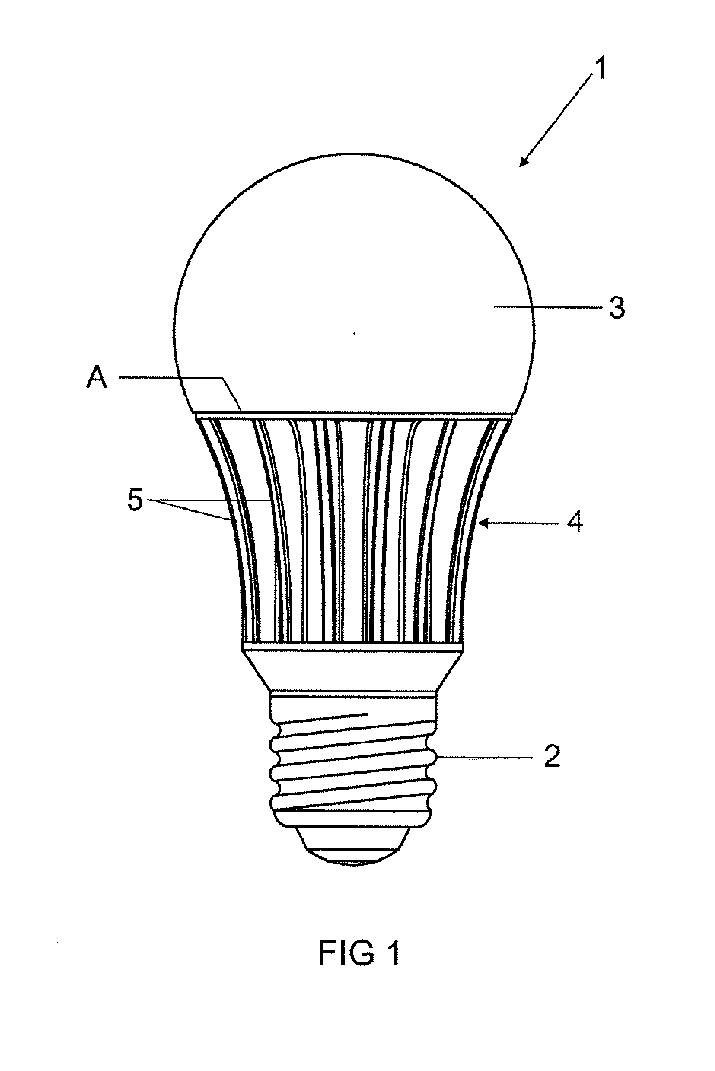 Illumination apparatus with a heat sink