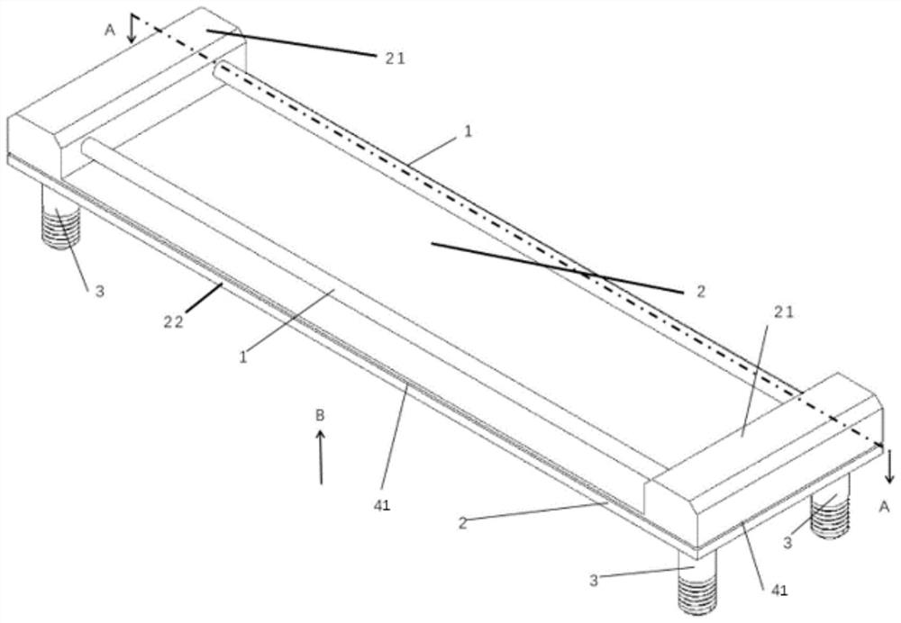 Marine fixed auxiliary anode device