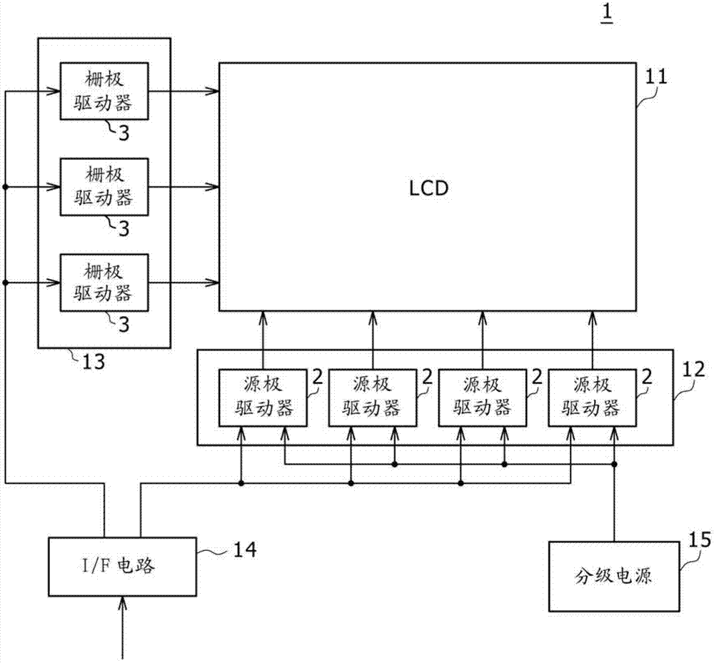 Amplifier, liquid crystal displaying driving circuit and liquid crystal display apparatus
