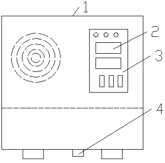 Special dehumidification device for high-voltage switch cabinets