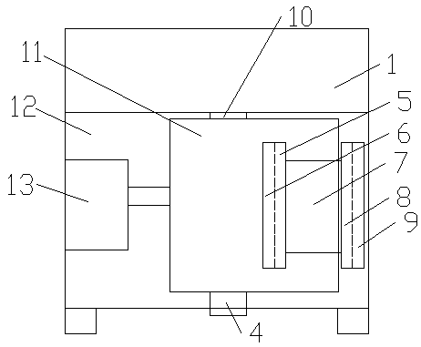 Special dehumidification device for high-voltage switch cabinets