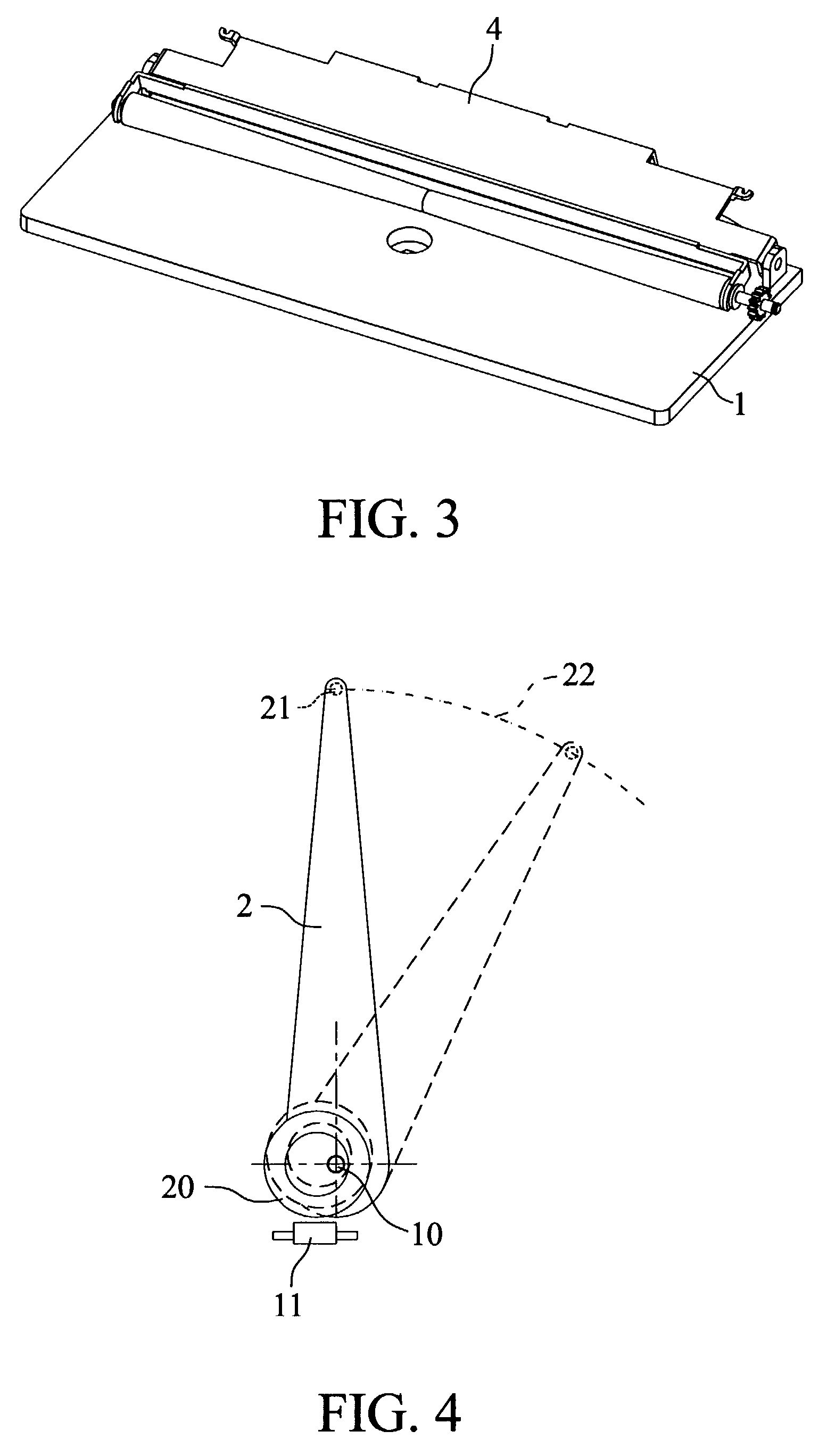 Optical disc loading using two detecting arms and an edge sensor