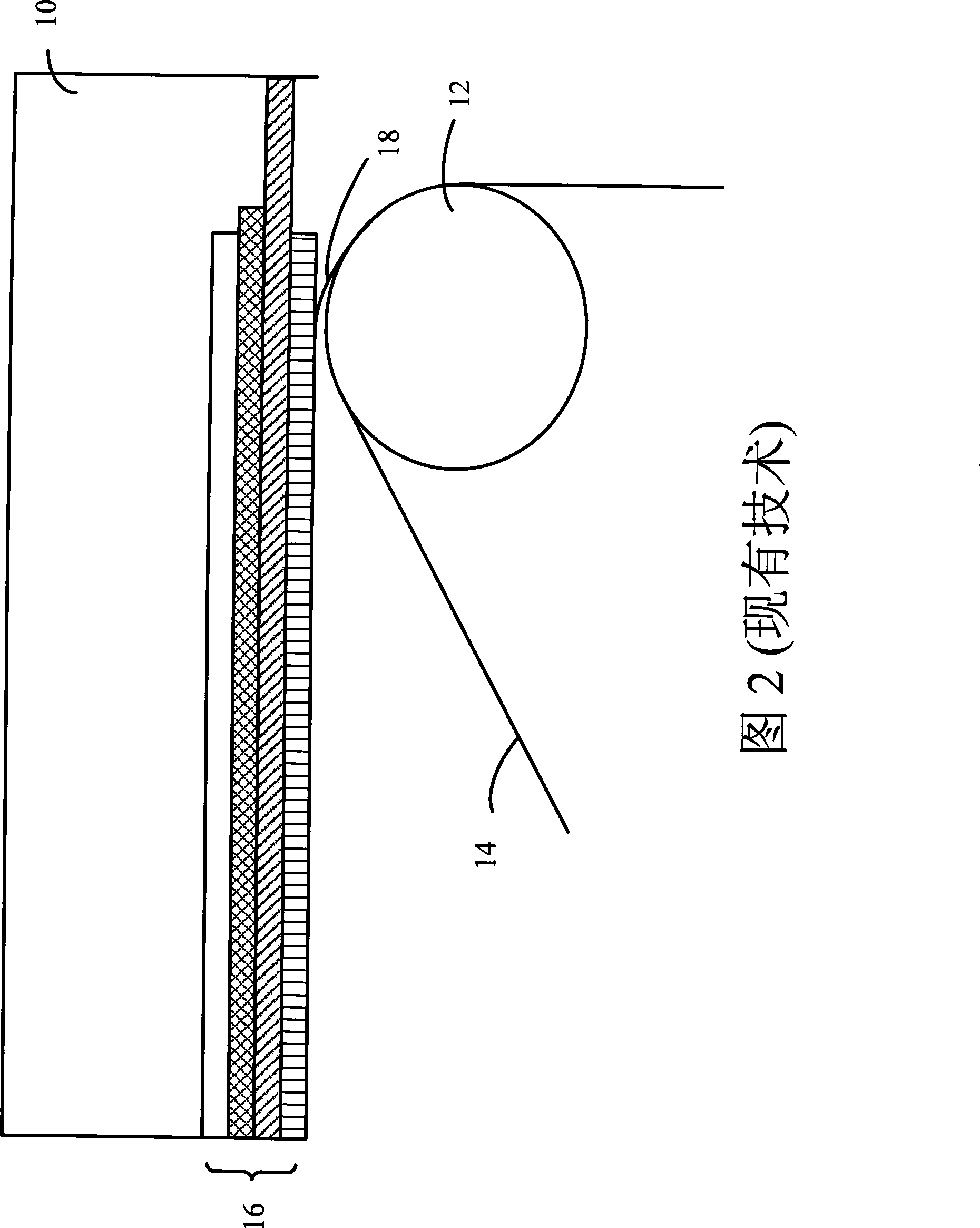 Dyestripping mechanism and dyestripping method