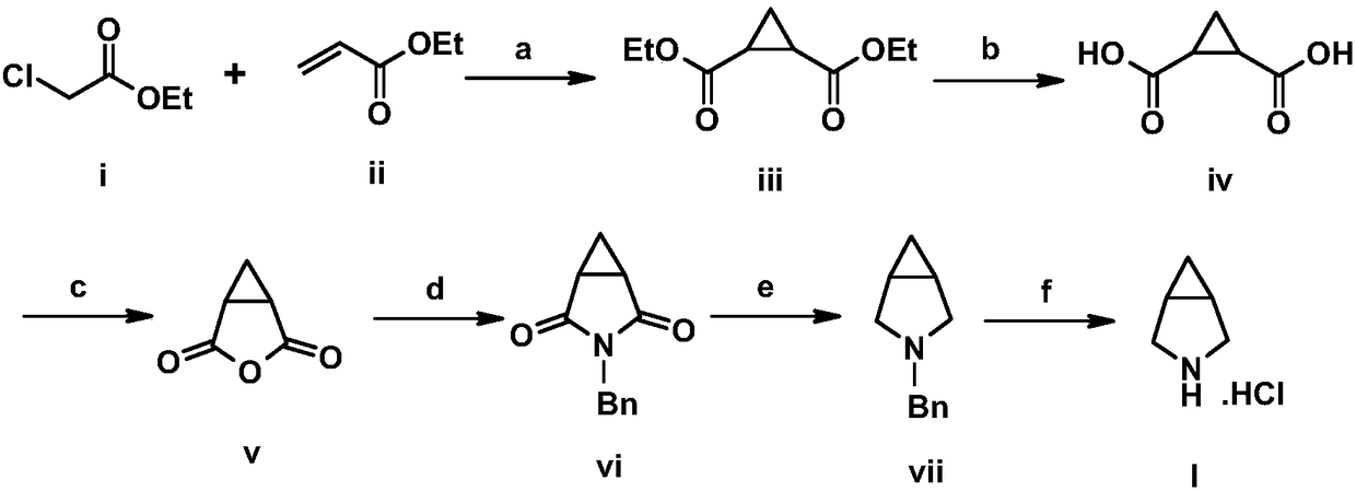 Preparation method of 3-azabicyclo[3.1.0]hexane hydrochloride