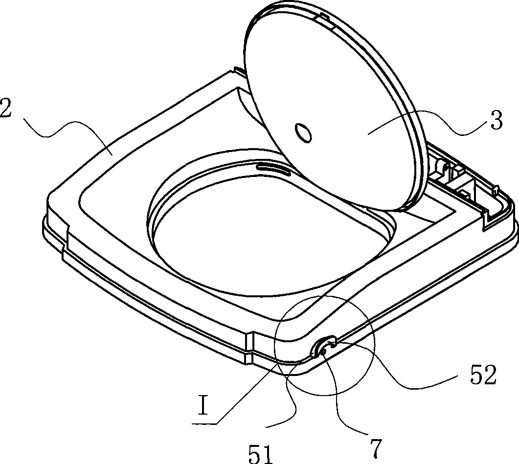 Electric power cord accommodation structure for electric appliance