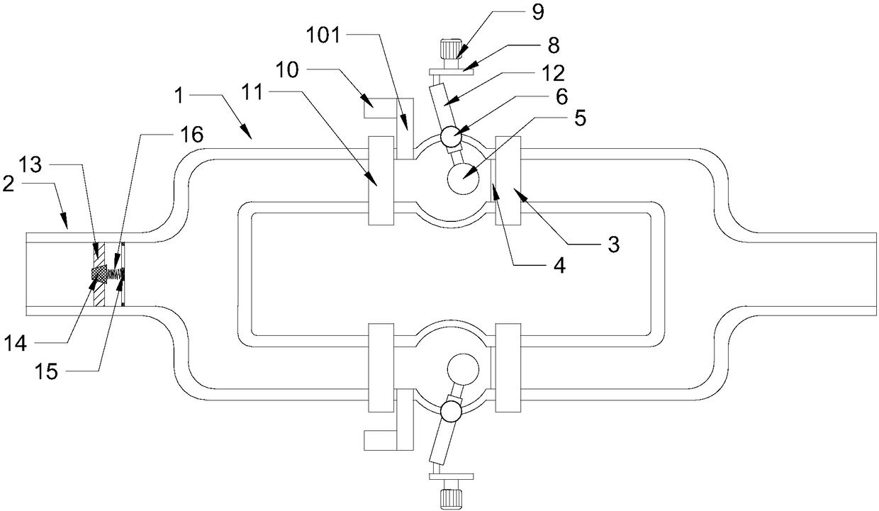 Novel flow valve