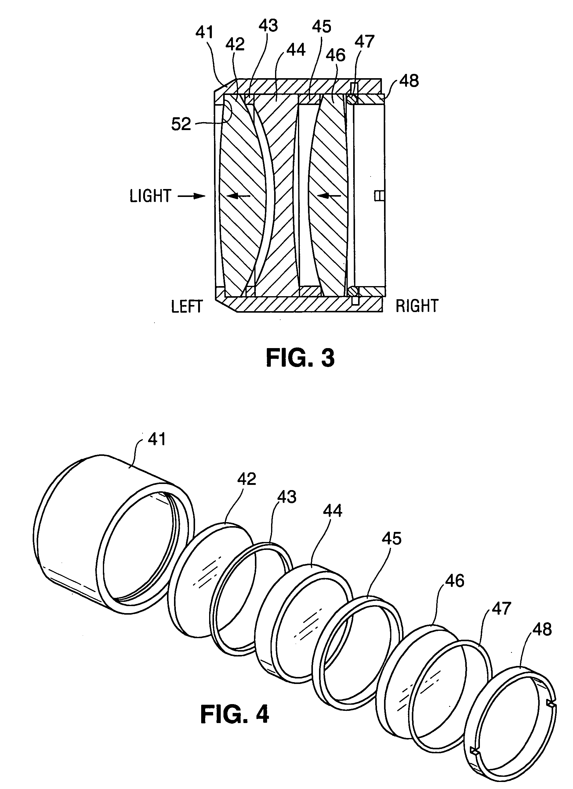 Refractive focusing element for spectroscopic ellipsometry