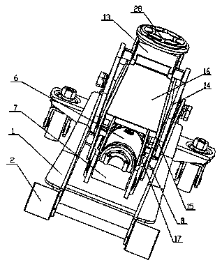 Hydraulic jack with high jacking force