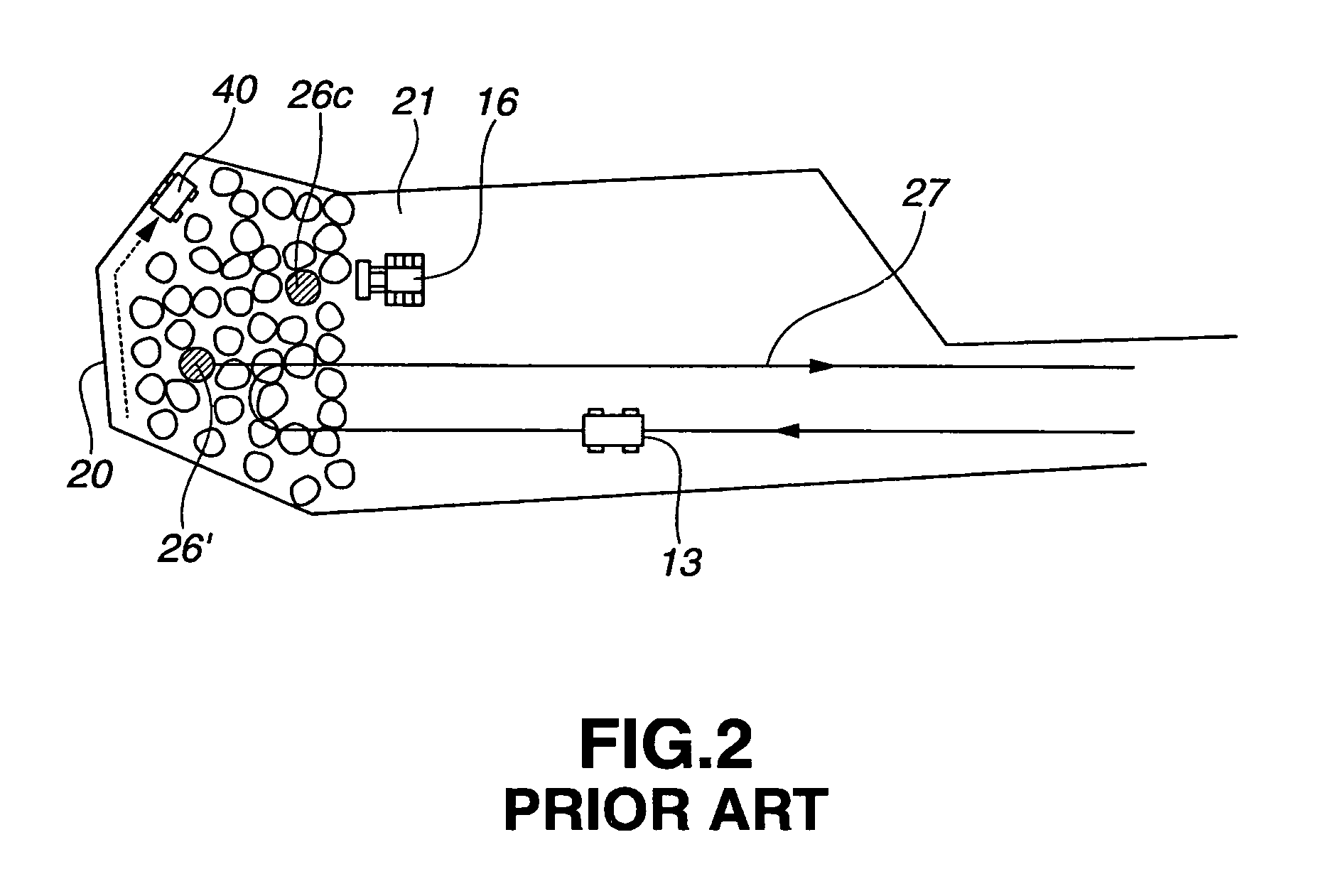 Control device and method for guided travel of unmanned vehicle