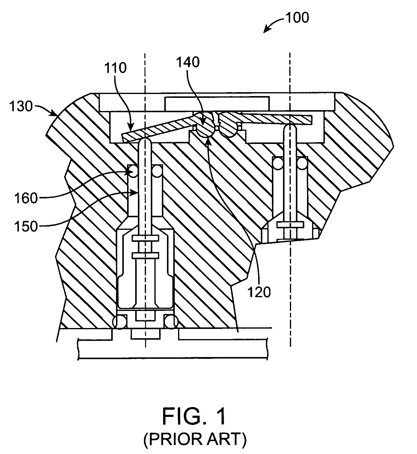 Beverage dispensing apparatus with butterfly plates and molded cluster bearings