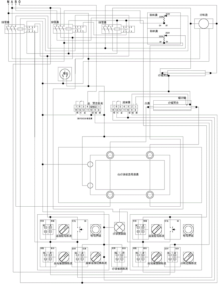 Multifunctional tester for electrical performance of electrical heating element