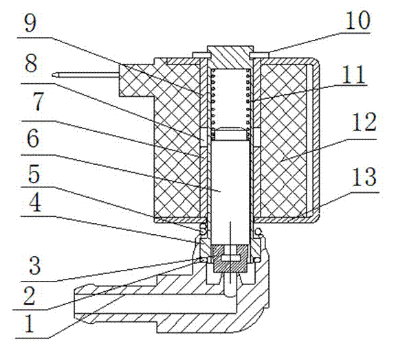 Micro electromagnetic valve