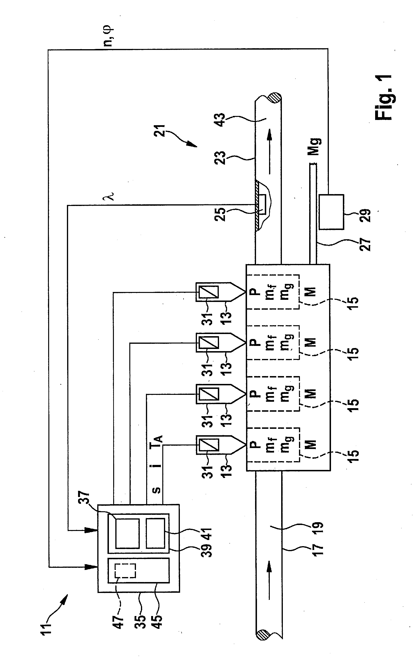 Method for operating an internal combustion engine having multiple combustion chambers, and internal combustion engine having multiple combustion chambers