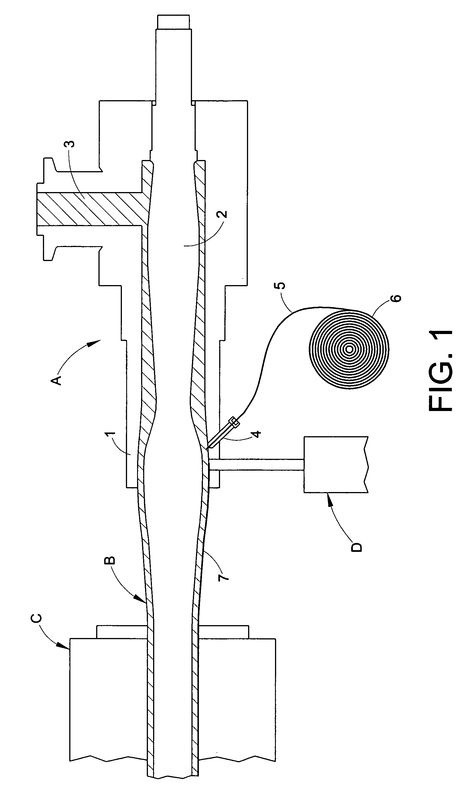 Duct with wire locator