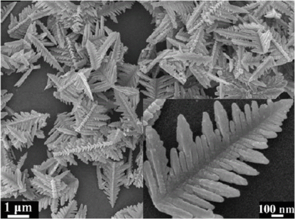 A preparation method of Fe3O4@iron core-shell structure-graphene composite wave-absorbing material