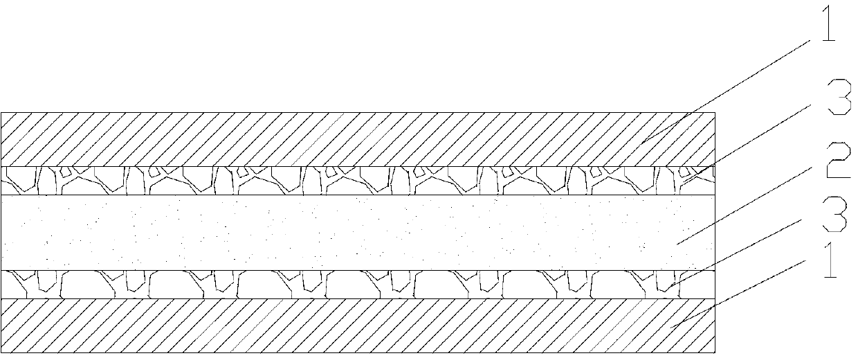 Aluminum-magnesium-calcium composite plate