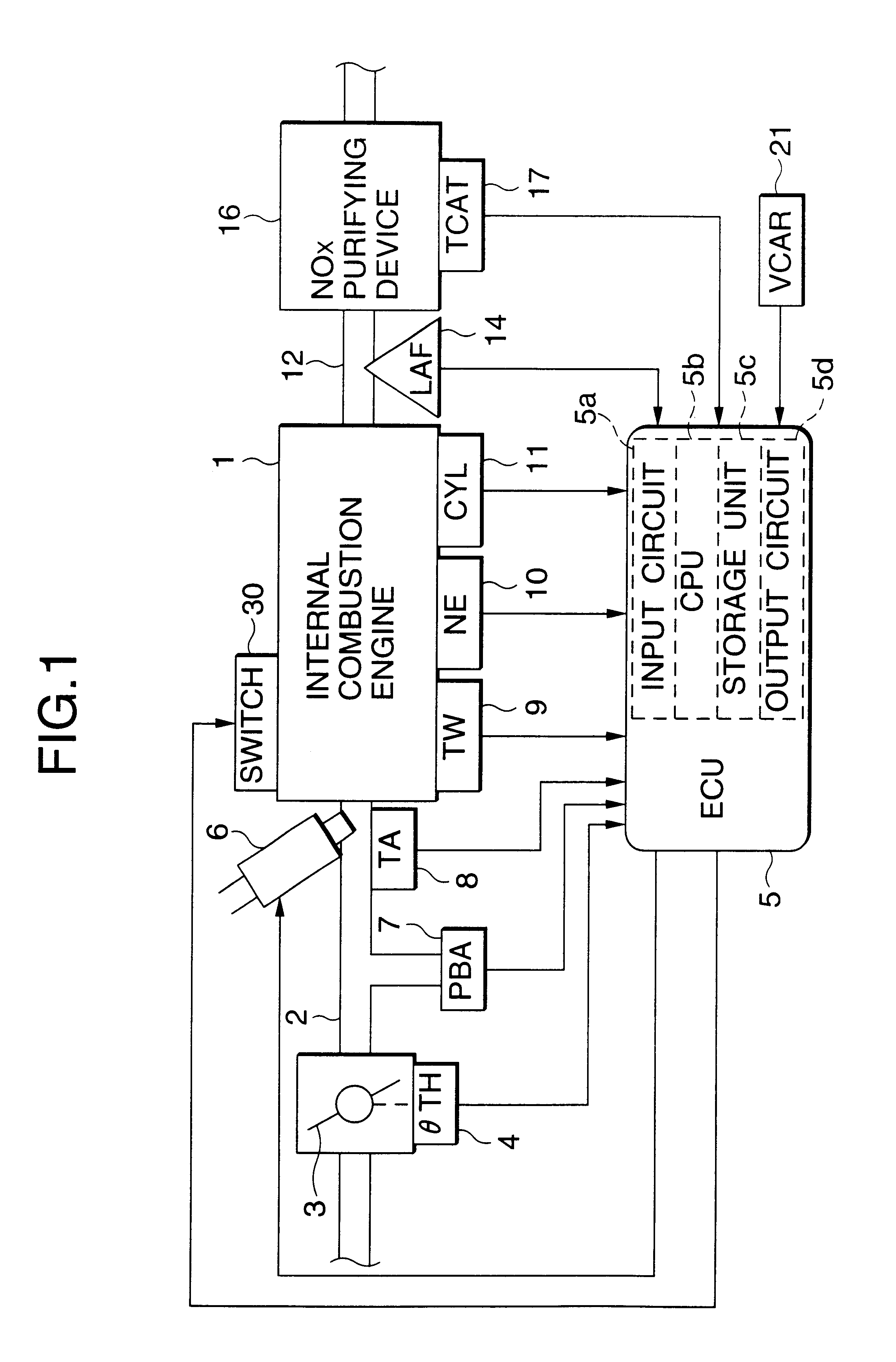 Exhaust gas purifying apparatus for internal combustion engine and controller for internal combustion engine