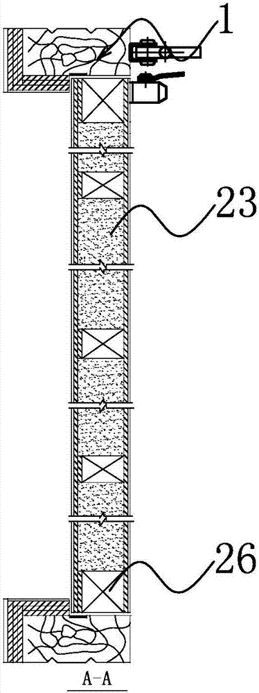 Paint-free heat insulation fireproof door and manufacturing method thereof