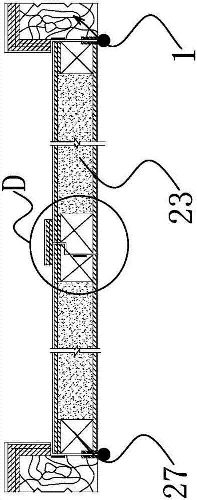 Paint-free heat insulation fireproof door and manufacturing method thereof