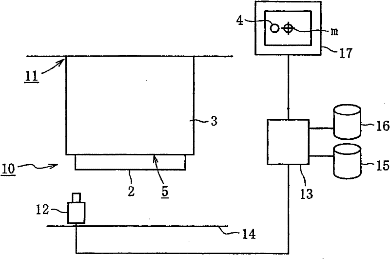 Abnormal jet detecting device of ink jet head and detecting method