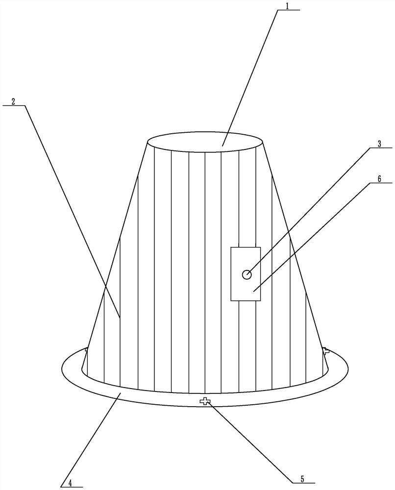 Reusable fruit and vegetable seedling stage protection device