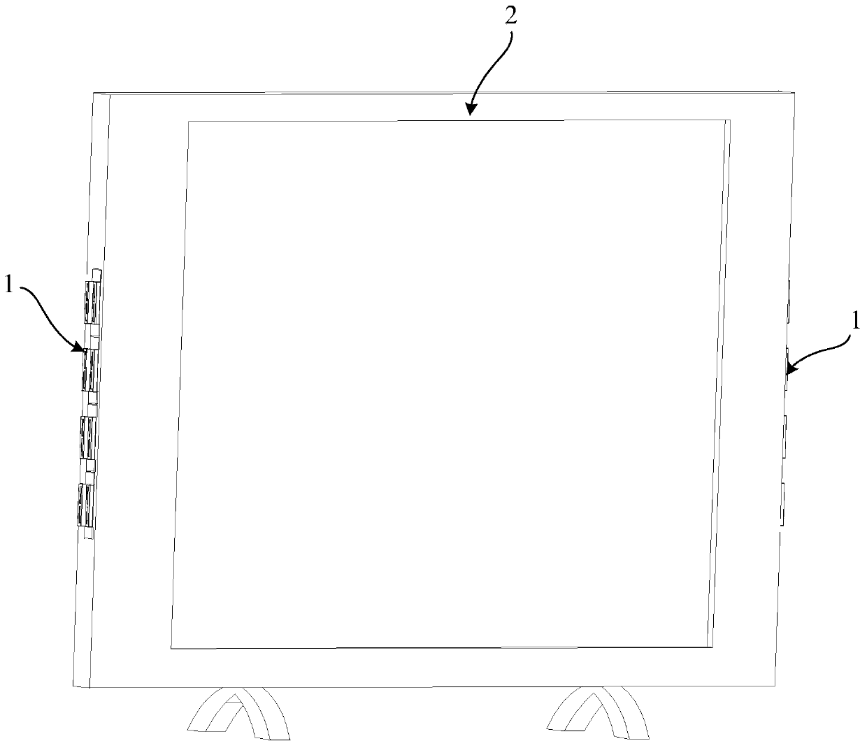 Miniature loudspeaker module, miniature loudspeaker module array and audio-visual equipment