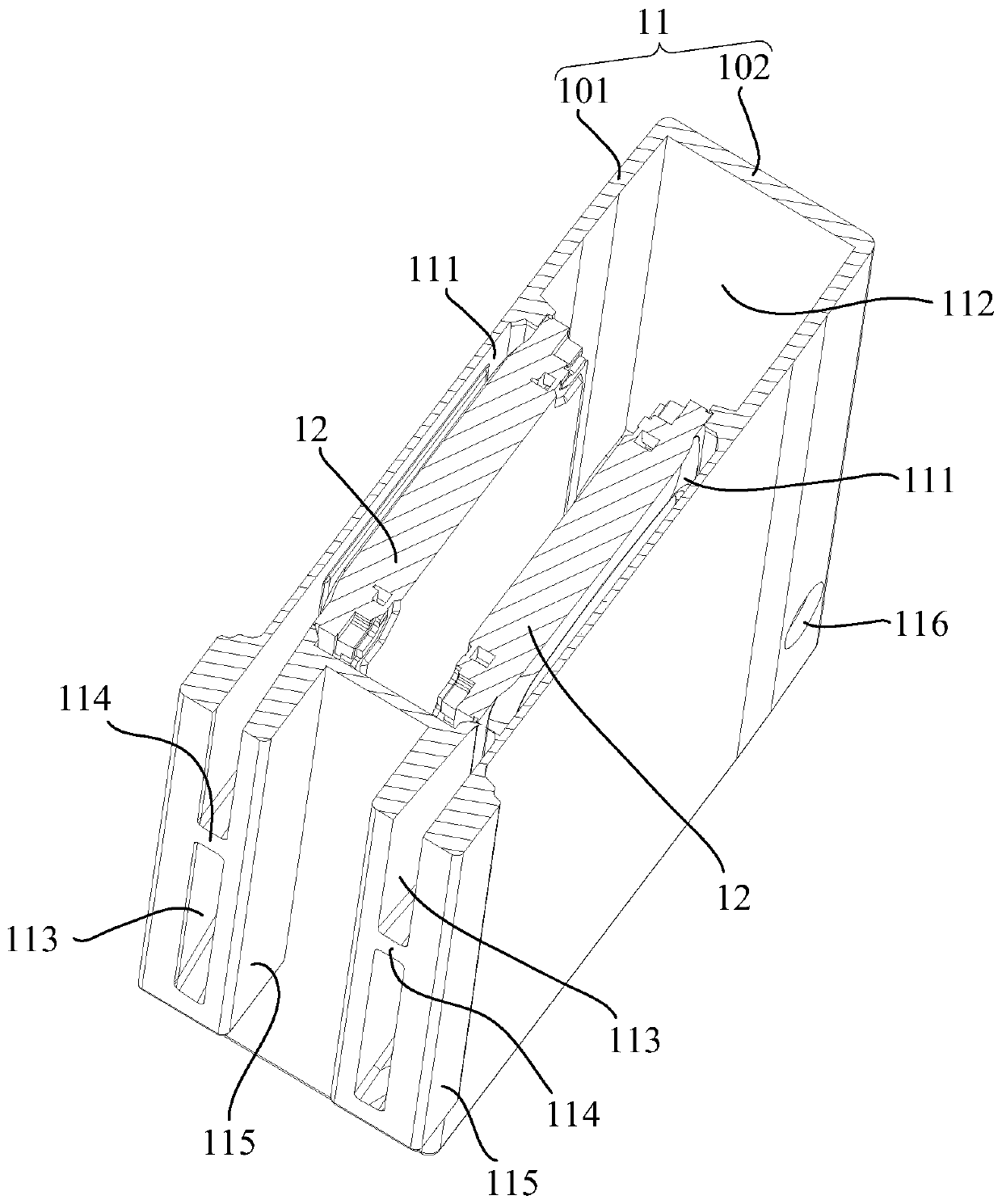 Miniature loudspeaker module, miniature loudspeaker module array and audio-visual equipment