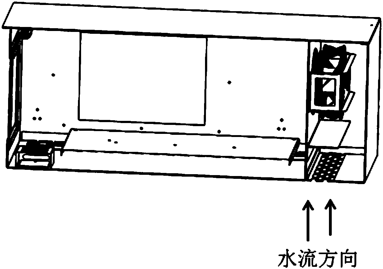 Waterproof device of projector outdoor box